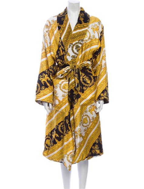 Versace silk robes sale